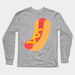 Smilin' Hotdog Long Sleeve T-Shirt